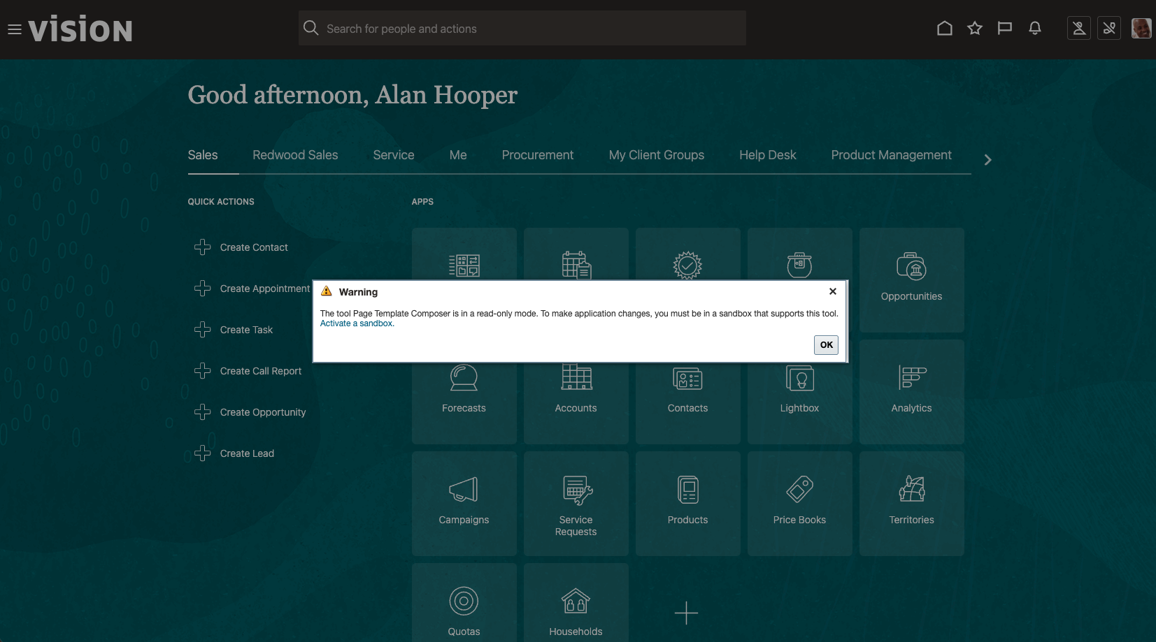 Fusion Monitoring APM Activate Sandbox