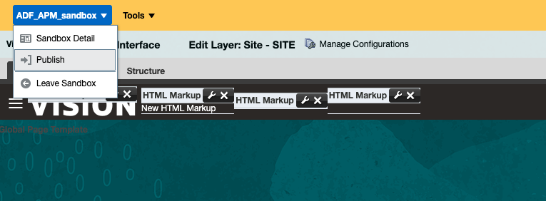 Fusion Monitoring APM Publish